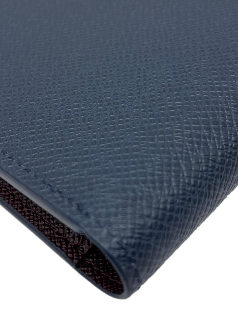 Louis Vuitton Taiga Leather Multiple Wallet Navy Blue - Picture 8 of 12